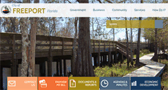 Desktop Screenshot of freeportflorida.gov
